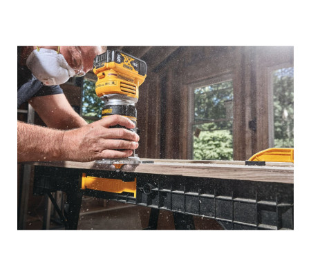 Аккумуляторный кромочный фрезер DEWALT DCW600B, 20 В, 25500 об/мин, 55 мм, без АКБ и ЗУ (DCW600B-XJ)