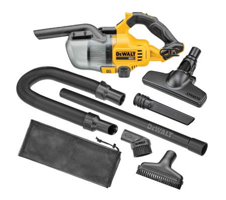 Аккумуляторный пылесос DEWALT DCV501LN, 18 В, 0.75 л, без АКБ и ЗУ, в сумке (DCV501LN-XJ)
