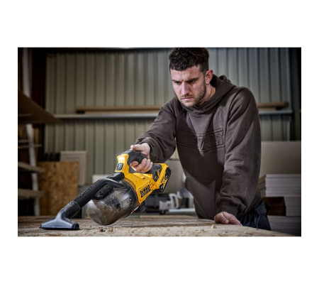 Аккумуляторный пылесос DEWALT DCV501LN, 18 В, 0.75 л, без АКБ и ЗУ, в сумке (DCV501LN-XJ)