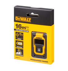Аккумуляторный лазерный дальномер DEWALT DW055PL, 3.6 В, 16 м, со встроенной АКБ (DW055PL-XJ)