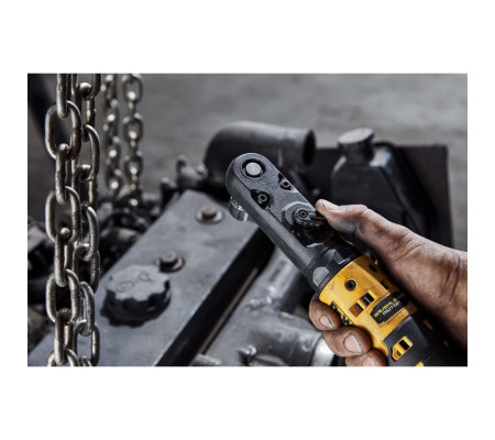 Аккумуляторный угловой гайковерт DEWALT DCF510, с трещоткой, 18 В, 102 Нм, 300 об/мин, без АКБ и ЗУ (DCF510N-XJ)