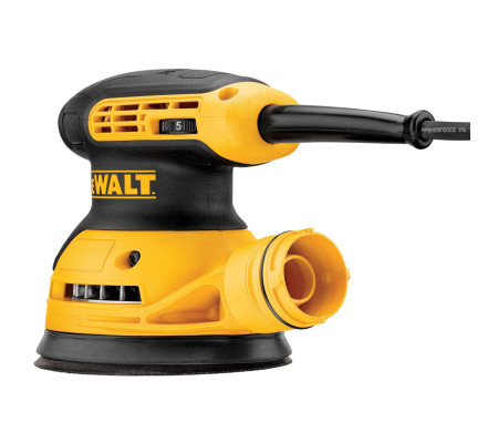 Эксцентриковая шлифмашина DEWALT DWE6423, 280 Вт, 125 мм, 12000 кол/мин (DWE6423-QS)