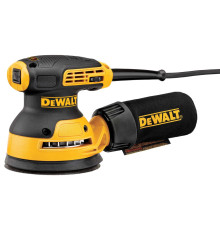 Эксцентриковая шлифмашина DEWALT DWE6423, 280 Вт, 125 мм, 12000 кол/мин (DWE6423-QS)