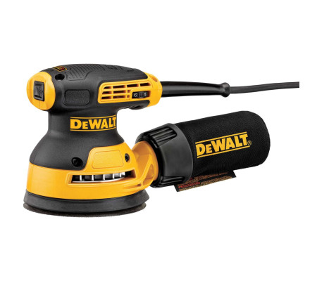 Эксцентриковая шлифмашина DEWALT DWE6423, 280 Вт, 125 мм, 12000 кол/мин (DWE6423-QS)