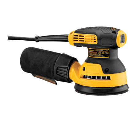 Эксцентриковая шлифмашина DEWALT DWE6423, 280 Вт, 125 мм, 12000 кол/мин (DWE6423-QS)