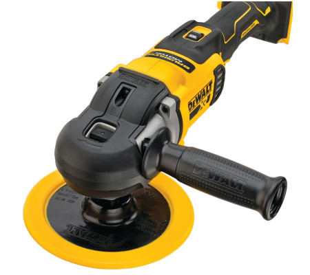 Аккумуляторная полировальная машина DEWALT DCM849P1, 18 В2200 об/мин, с АКБ 5 Ач и ЗУ (DCM849P1N-XJ)