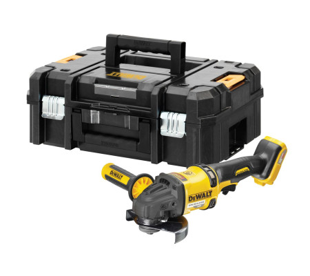 Аккумуляторная угловая шлифмашина DEWALT DCG418NT, 54 В, 125 мм, 9000 об/мин, без АКБ и ЗУ, в кейсе TSTAK (DCG418NT-XJ)