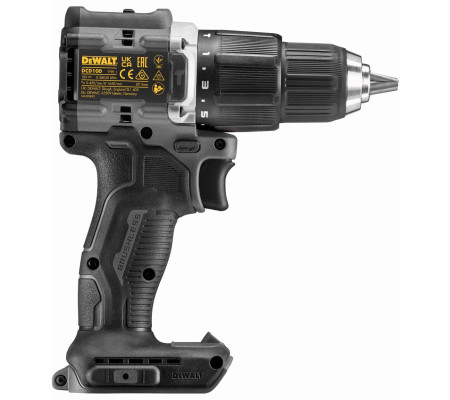 Ударная дрель-шуруповерт DEWALT DCD100P2T, 18 В, 1650 об/мин, 28050 уд/мин, с 2 АКБ 5 Ач и ЗУ, в кейсе TSTAK (DCD100P2T-QW)