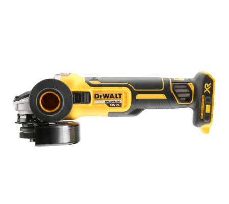 Аккумуляторная угловая шлифмашина DEWALT DCG405NT, 18 В, 125 мм, 9000 об/мин, без АКБ и ЗУ, в кейсе TSTAK (DCG405NT-XJ)
