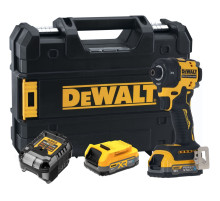 Аккумуляторный масляный шуруповерт DEWALT DCF870E2T, 18 В, 56 Нм, 4200 уд/мин, с 2 АКБ 1.7 Ач и ЗУ, в кейсе TSTAK (DCF870E2T-QW)