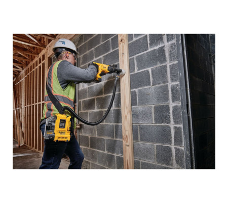 Аккумуляторный строительный пылесос DEWALT DWH161N, 18 В, 0.21 л, без АКБ и ЗУ (DWH161N-XJ)