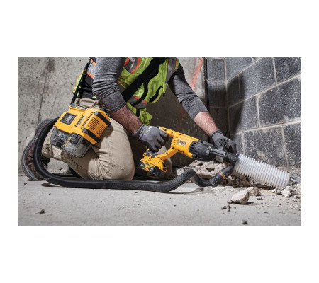 Аккумуляторный строительный пылесос DEWALT DWH161N, 18 В, 0.21 л, без АКБ и ЗУ (DWH161N-XJ)