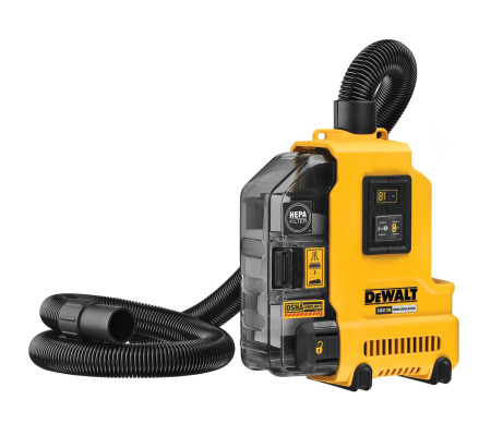 Аккумуляторный строительный пылесос DEWALT DWH161N, 18 В, 0.21 л, без АКБ и ЗУ (DWH161N-XJ)