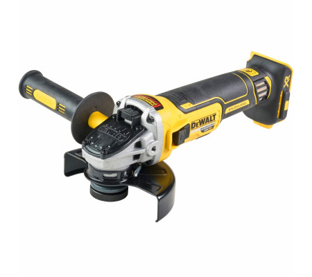 Аккумуляторная угловая шлифмашина DEWALT DCG405P3, 18 В, 125 мм, 9000 об/мин, с 3 АКБ 5 Ач и ЗУ, в кейсе TSTAK (DCG405P3-QW)
