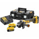 Аккумуляторная угловая шлифмашина DEWALT DCG405P3, 18 В, 125 мм, 9000 об/мин, с 3 АКБ 5 Ач и ЗУ, в кейсе TSTAK (DCG405P3-QW)
