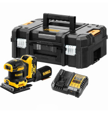 Аккумуляторная плоскошлифовальная машина DEWALT DCW200P1T, 18 В, 13500 кол/мин, с АКБ 5 Ач и ЗУ, в кейсе TSTAK (DCW200P1NT-XJ)