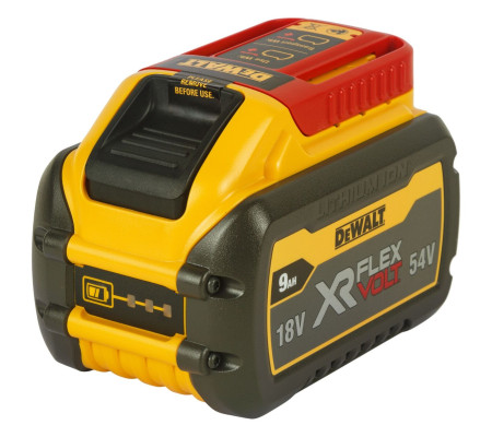 Аккумулятор DEWALT FLEXVOLT DCB547, Li-Ion, 18/54 В, 9/3 Ач (DCB547-XJ)