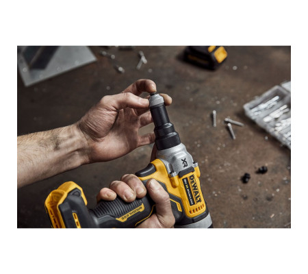Аккумуляторный заклепочный пистолет DEWALT DCF414NT, 18 В, в кейсе TSTAK