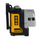Линейный лазерный нивелир DEWALT, на батарейках, самовыравнивающийся, зеленый, 20 м, в кейсе, DW089CG