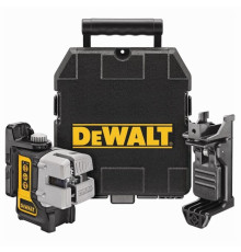 Линейный лазерный нивелир DEWALT, на батарейках, самовыравнивающийся, зеленый, 20 м, в кейсе, DW089CG