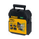 Линейный лазерный нивелир DEWALT, на батарейках, самовыравнивающийся, зеленый, 20 м, в кейсе, DW089CG