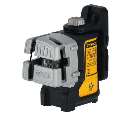 Линейный лазерный нивелир DEWALT, на батарейках, самовыравнивающийся, зеленый, 20 м, в кейсе, DW089CG