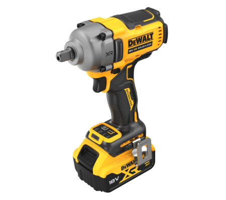 Аккумуляторный гайковерт DEWALT DCF892P2T, 18 В, 1084 Нм, 3250 уд/мин, с 2 АКБ 5 Ач и ЗУ, в кейсе TSTAK (DCF892P2T-QW)