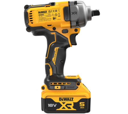 Аккумуляторный гайковерт DEWALT DCF892P2T, 18 В, 1084 Нм, 3250 уд/мин, с 2 АКБ 5 Ач и ЗУ, в кейсе TSTAK (DCF892P2T-QW)