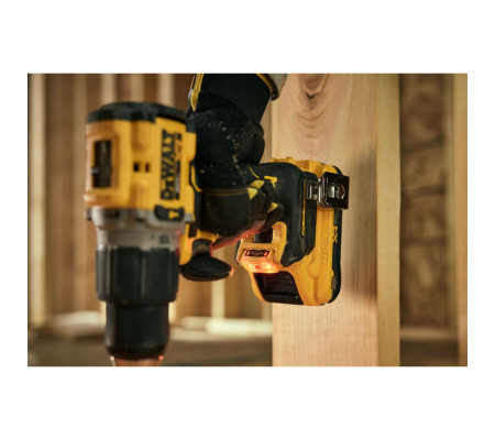 Ударная дрель-шуруповерт DEWALT DCD806NT, 20 В, 2000 об/мин, 34000 уд/мин, без АКБ и ЗУ, в кейсе TSTAK (DCD806NT-A9)