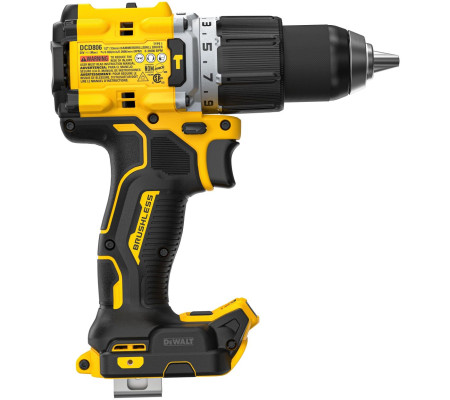 Ударная дрель-шуруповерт DEWALT DCD806NT, 20 В, 2000 об/мин, 34000 уд/мин, без АКБ и ЗУ, в кейсе TSTAK (DCD806NT-A9)