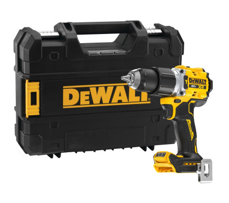 Ударная дрель-шуруповерт DEWALT DCD806NT, 20 В, 2000 об/мин, 34000 уд/мин, без АКБ и ЗУ, в кейсе TSTAK (DCD806NT-A9)