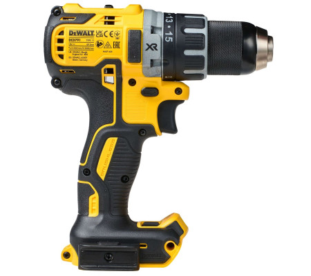 Аккумуляторная дрель-шуруповерт DEWALT DCD791P2, 18 В, 2000 об/мин, с 2 АКБ 5 Ач и ЗУ, в кейсе TSTAK (DCD791P2-QW)