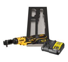 Аккумуляторный угловой гайковерт DEWALT DCF513D1G, 18 В, 95 Нм, 250 об/мин, с АКБ 2 Ач и ЗУ, в чехле (DCF513D1G-QW)