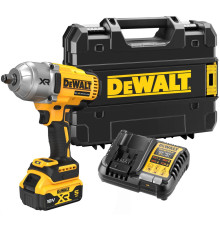 Аккумуляторный гайковерт DEWALT DCF900P1T, 18 В, 1898 Нм, 2200 уд/мин, с АКБ 5 Ач и ЗУ, в кейсе TSTAK (DCF900P1NT-XJ)