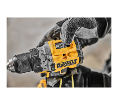 Аккумуляторная дрель-шуруповерт DEWALT DCD800P2T, 18 В, 2000 об/мин, с 2 АКБ 5 Ач и ЗУ, в кейсе TSTAK (DCD800P2T-QW)