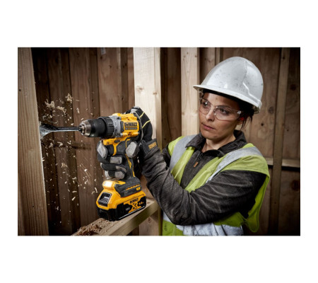 Аккумуляторная дрель-шуруповерт DEWALT DCD800P2T, 18 В, 2000 об/мин, с 2 АКБ 5 Ач и ЗУ, в кейсе TSTAK (DCD800P2T-QW)