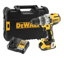 Аккумуляторная дрель-шуруповерт DEWALT DCD991D1T, 18 В, 2000 об/мин, с АКБ 2 Ач и ЗУ, в кейсе TSTAK (DCD991D1NT-XJ)