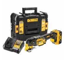 Аккумуляторный реноватор DEWALT DCS355P1T, 18 В, 20000 кол/мин, с АКБ 5 Ач и ЗУ, в кейсе TSTAK (DCS355P1NT-XJ)