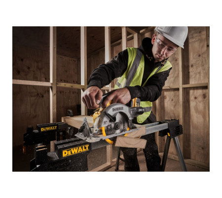 Аккумуляторная дисковая пила DEWALT DCS565P1, 18 В, 165 мм, 4950 об/мин, с АКБ 5 Ач и ЗУ (DCS565P1N-XJ)