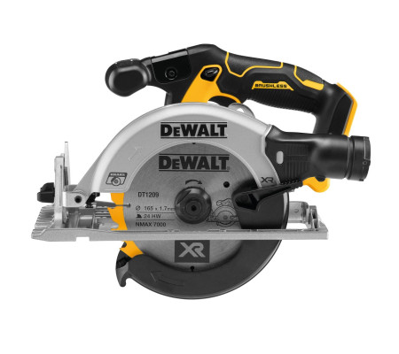 Аккумуляторная дисковая пила DEWALT DCS565P1, 18 В, 165 мм, 4950 об/мин, с АКБ 5 Ач и ЗУ (DCS565P1N-XJ)