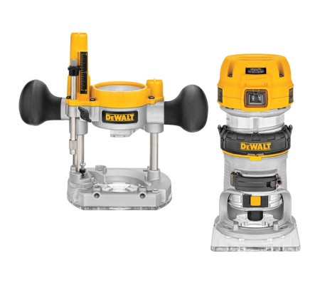 Вертикальный фрезер DEWALT D26204K, 900 Вт, 27000 об/мин, 55 мм, в кейсе (D26204K-QS)