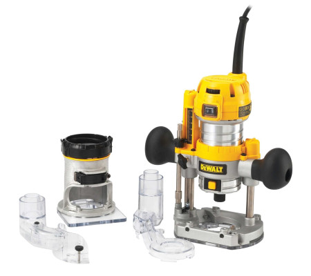 Вертикальный фрезер DEWALT D26204K, 900 Вт, 27000 об/мин, 55 мм, в кейсе (D26204K-QS)