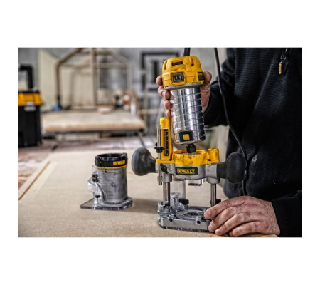 Вертикальный фрезер DEWALT D26204K, 900 Вт, 27000 об/мин, 55 мм, в кейсе (D26204K-QS)