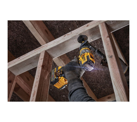 Ударная дрель-шуруповерт DEWALT DCD999NT, 18 В, 2250 об/мин, 38250 уд/мин, без АКБ и ЗУ, в кейсе TSTAK (DCD999NT-XJ)