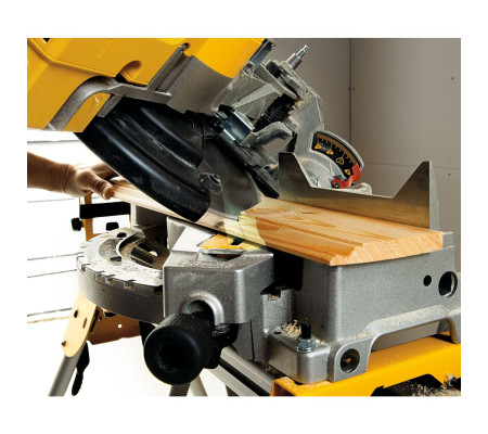 Комбинированная торцовочная пила DEWALT D27113, 1600 Вт, 305 мм, 3300 об/мин (D27113-QS)