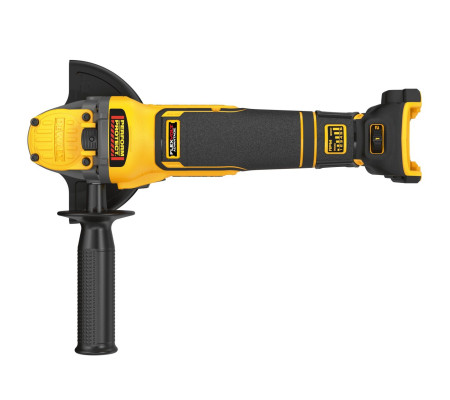 Аккумуляторная угловая шлифмашина DEWALT DCG409VSP1T, 18/54 В, 125 мм, 9000 об/мин, с АКБ 5 Ач и ЗУ, в кейсе TSTAK
