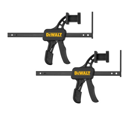 Струбцина DEWALT DWS5026, для направляющих шин DWS5020/21/22/23, 2 шт.