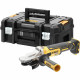 Аккумуляторная угловая шлифмашина DEWALT DCG405FNT, 18 В, 125 мм, 9000 об/мин, без АКБ и ЗУ, в кейсе TSTAK (DCG405FNT-XJ)