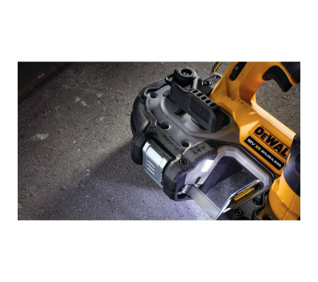 Аккумуляторная ручная ленточная пила DEWALT DCS377NT, 18 В, 116 м/мин, без АКБ и ЗУ, в кейсе TSTAK (DCS377NT-XJ)