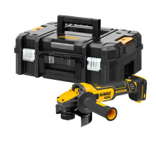 Аккумуляторная угловая шлифмашина DEWALT DCG409NT, 18/54 В, 125 мм, 9000 об/мин, без АКБ и ЗУ, в кейсе TSTAK (DCG409NT-XJ)